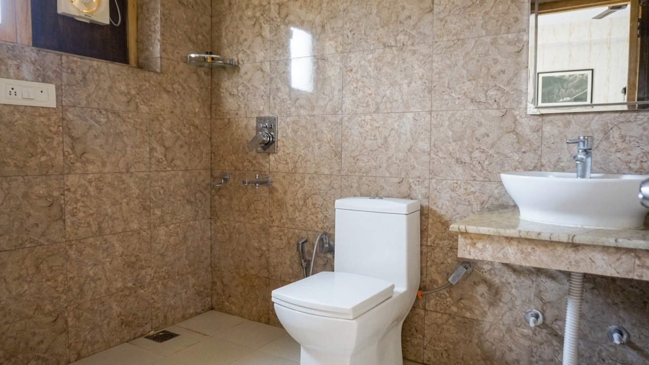 Attached bathroom